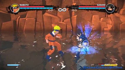 Naruto The Broken Bond Gameplay Naruto vs Sasuke