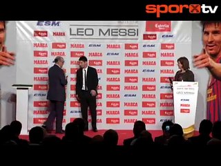 Messi 2. kez altın ayakkabı sahibi