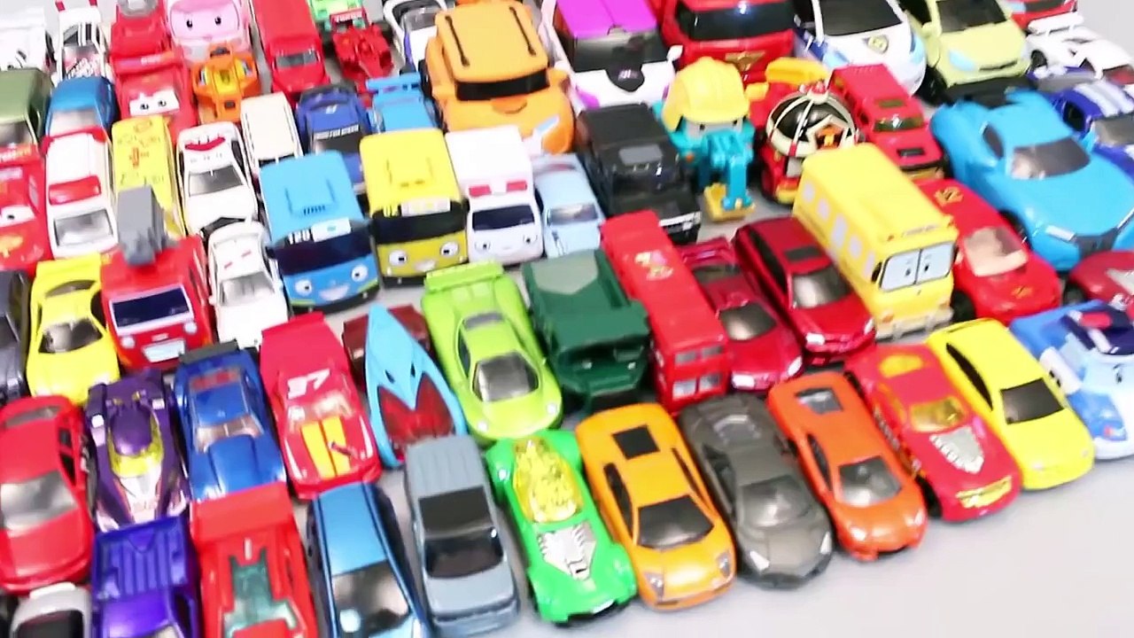 또봇 타요 뽀로로 자동차 장난감 мультфильмы про машинки Игрушки oyuncak arabalar Tayo Poli Tomica Cars Toys