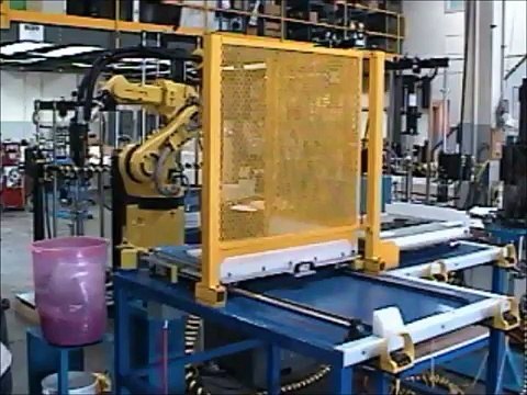 Robotic Dispense - Manual Load Fixtures, 6-Axis Robot and 2K Adhesive Systems