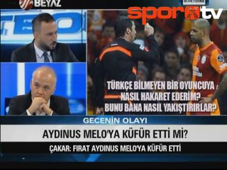 Ahmet Çakar'dan Aydınus'a: "Ben sizi adam biliyordum!"