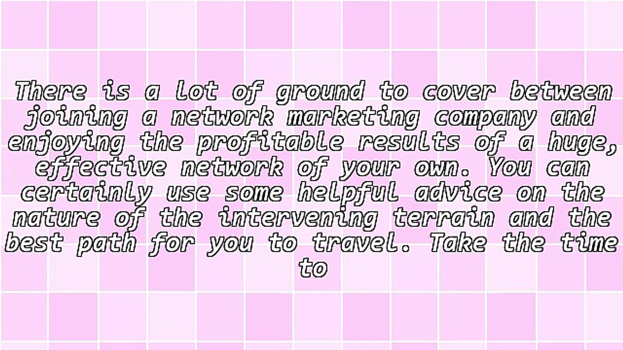 Simple Tips To Network Marketing Success