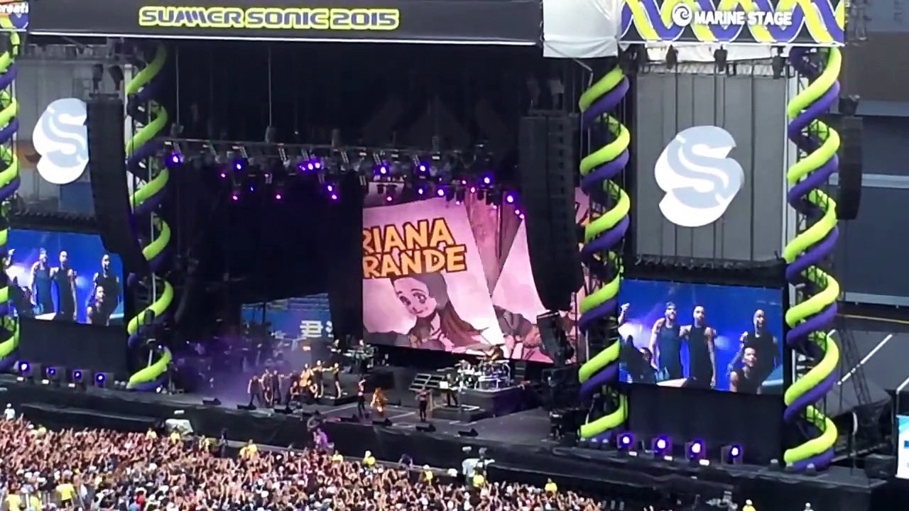 Baby I ARIANA GRANDE SUMMER SONIC 2015 幕張
