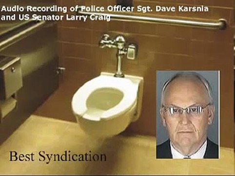 Senator Larry Craig Audio Recording After Arrest
