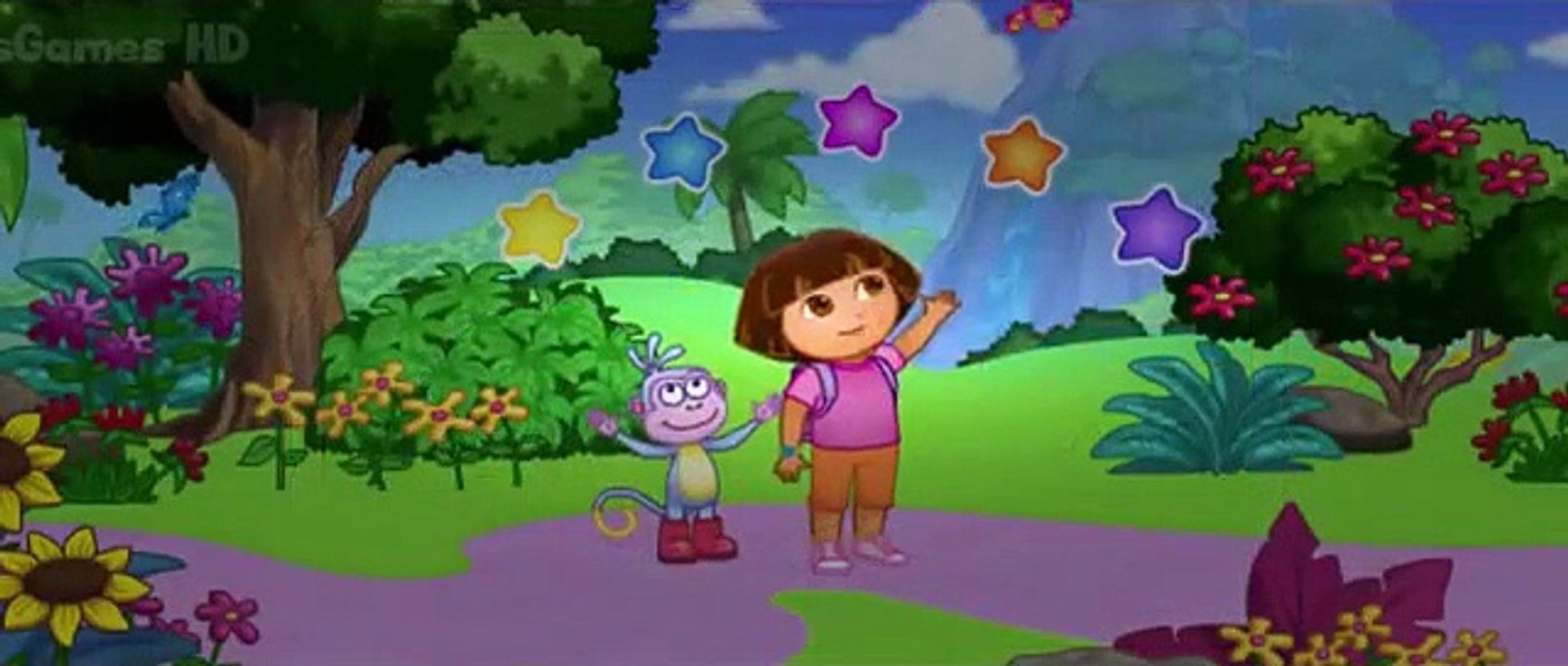 Dora The Explorer Games - ABC SONG Alphabet - ABC SONG for Children - Nick jr