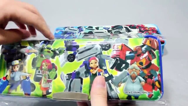 장난감 만화 또봇 쿼트란 엑스와이 트라이탄 고급 자석 디자인 필통 리뷰 동영상 Tobot 또봇 11기 12기 13기 14기 전체 차