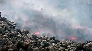 mt etna july 20 2006 lava clip