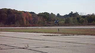 Mayocraft P-26 Peashooter replica flies out of ground effect