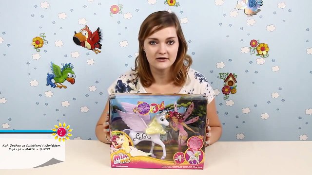Musical Unicorn Onchao / Koń Jednorożec Onchao - Mia and Me / Mia i Ja - Mattel - BJR53