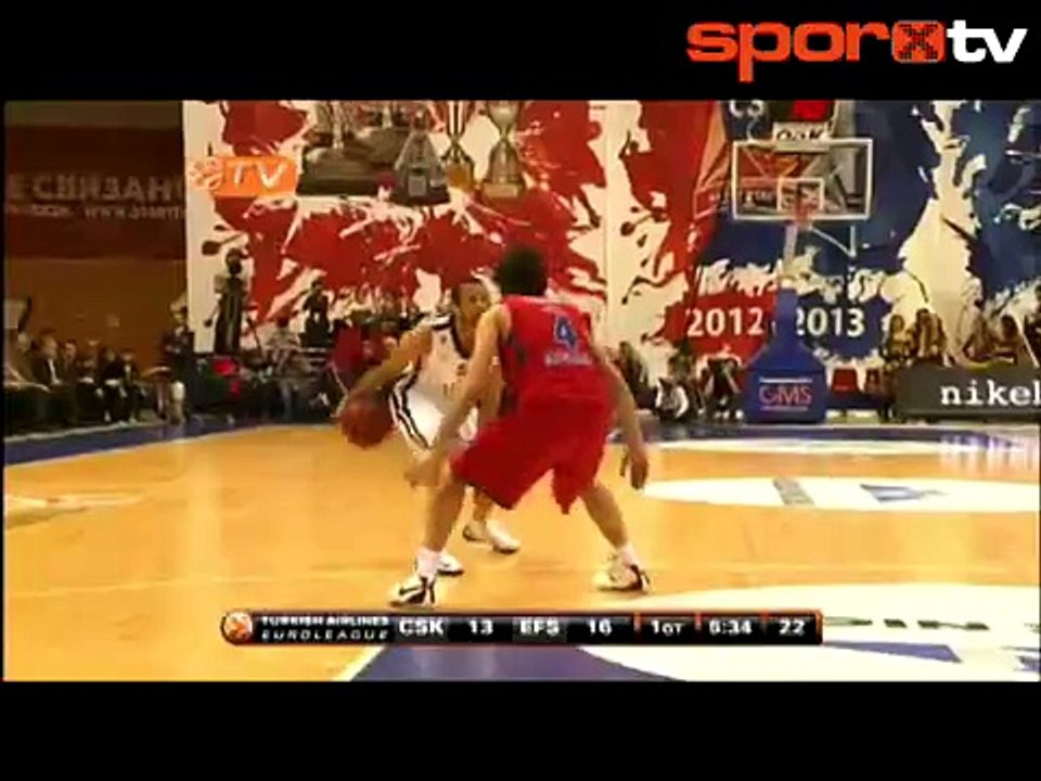 Efes CSKA'ya direnemedi