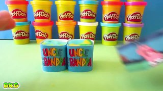 Uncle Grandpa | Play-Doh Surprise Eggs | Best Kid Games