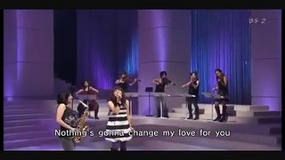nothing's gonna change my love for you by kaori kobayashi and rina      1