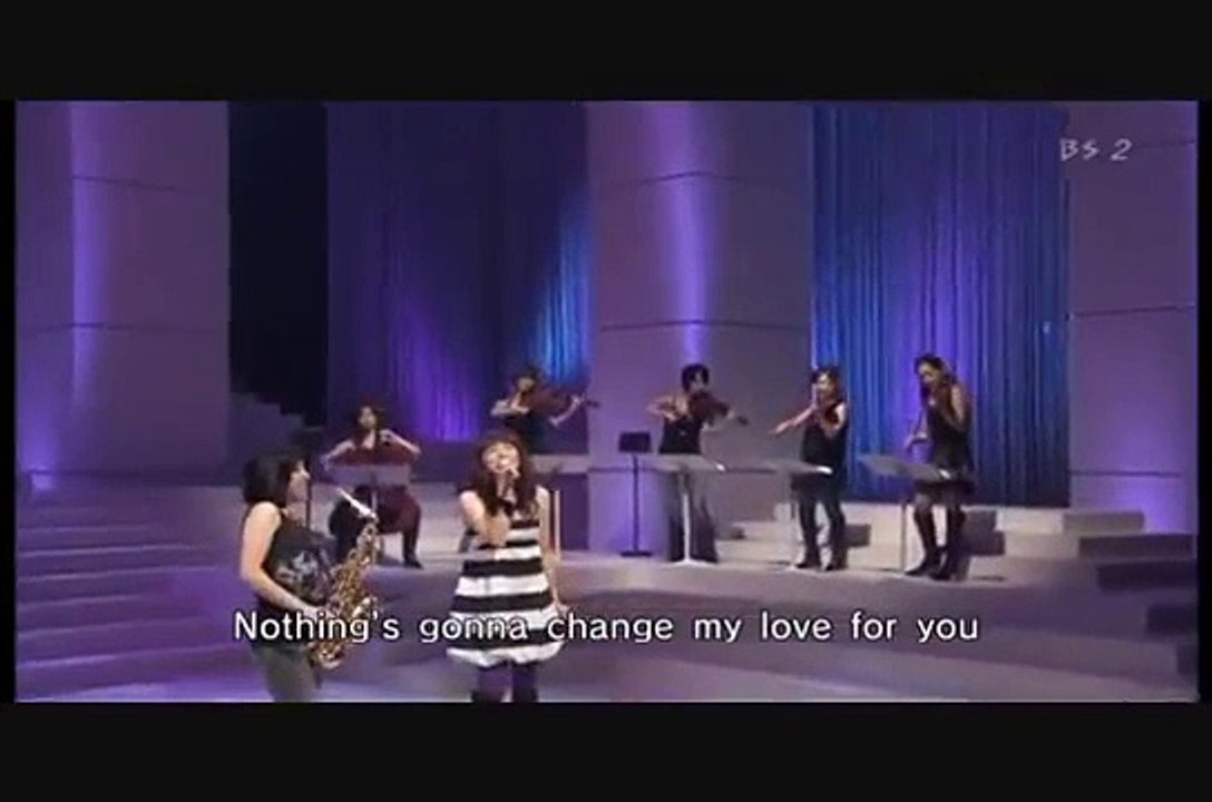 nothing's gonna change my love for you by kaori kobayashi and rina      1