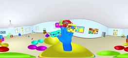 BUS Finger Family 360°   3D Surprise Eggs   Finger Family Song   Nursery Rhymes   Songs for Children