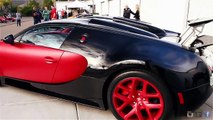 Bugatti Veyron Red/Black Combo at Symbolic Motors Super Car Show!