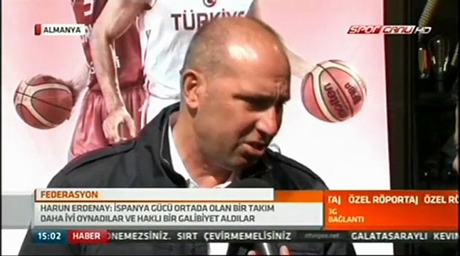 Harun Erdenay: 4. olmak istemiyoruz