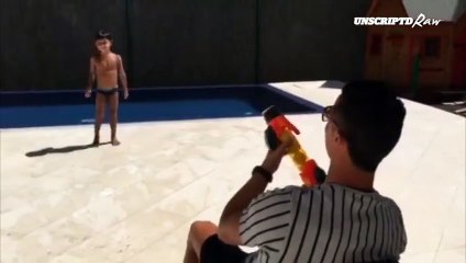 Cristiano Ronaldo - Enjoying last days of summer with his son