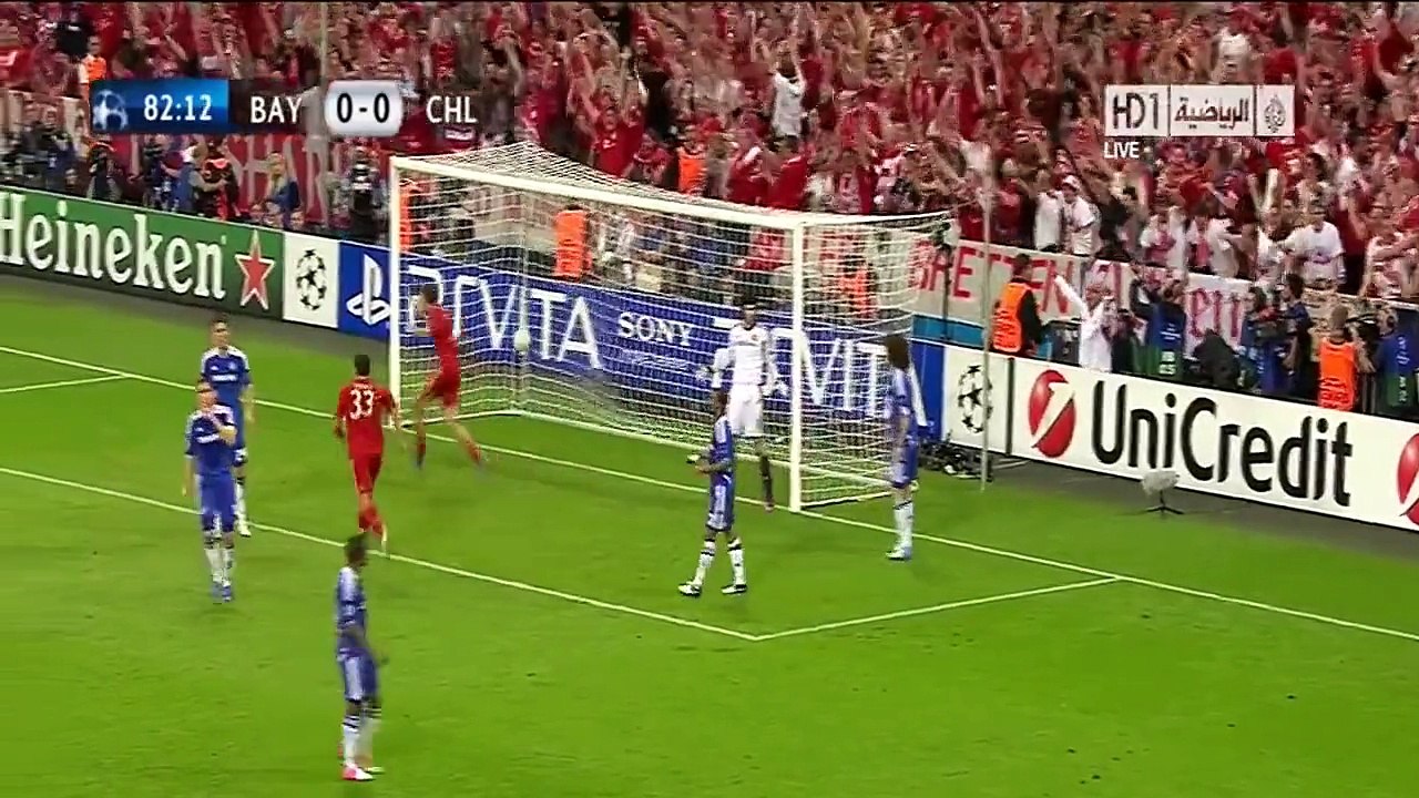 اهداف النهائي بايرن ميونخ 1 - 1 تشيلسي تعليق الشوالي [HD]