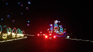 Fantasy Spanaway Park light show, Christmas 2014 (Part 1)