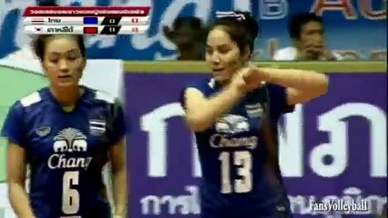 THAI-KOR Set 1/1 [Volleyball Asian Jr. Women's 16th] 6-10-2012