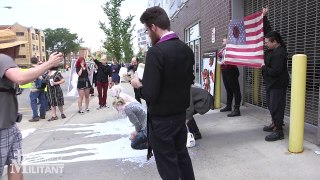 Satanic Ritual at Planned Parenthood Protest