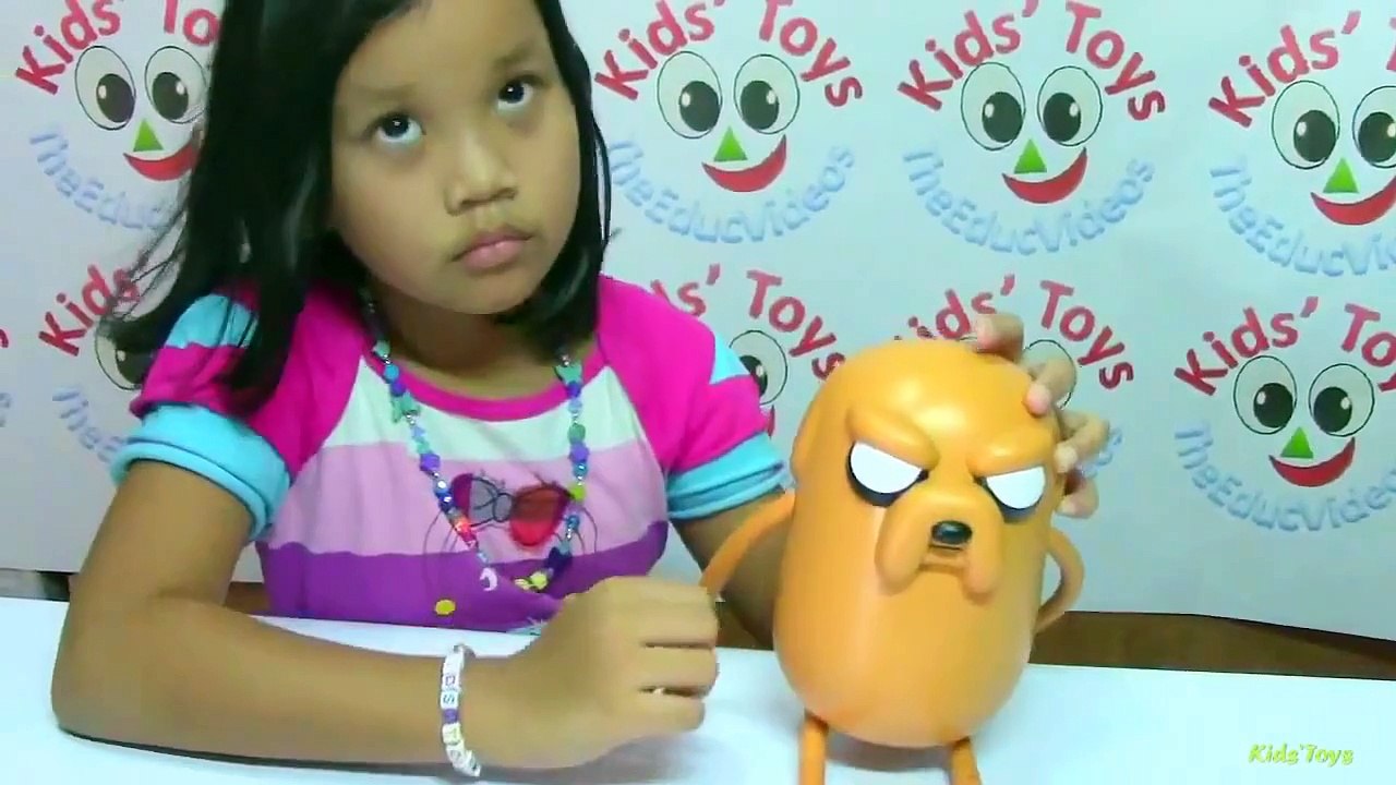 Adventure Time Deluxe Jake Different Facial Expressions Cartoon Network