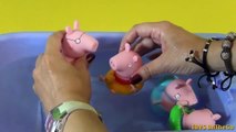 Peppa Pig Figuras de Baño - Juguetes de Peppa Pig