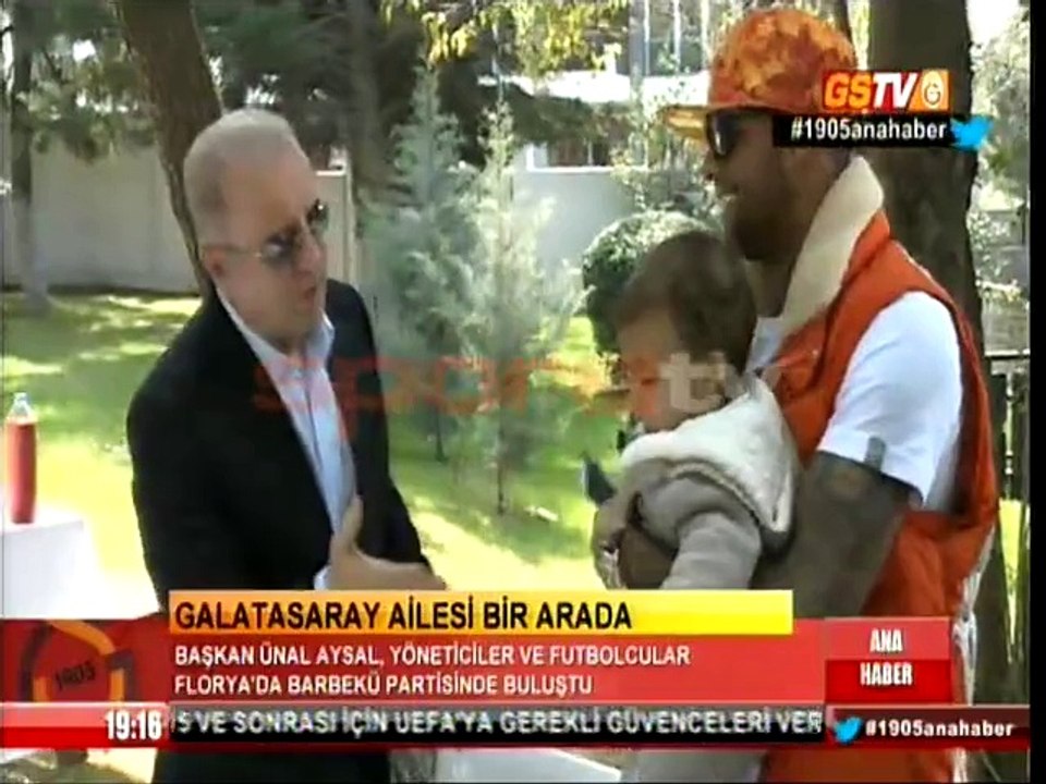 Derbi öncesi Florya'da barbekü keyfi!