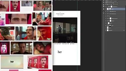 Her 2014 Oscar Best Picture Poster Speed Drawing HD