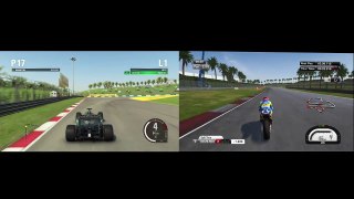 F1 2015 v MOTOGP 15 ON PS4 1080P @ 60 FPS ON SEPANG CIRCUIT