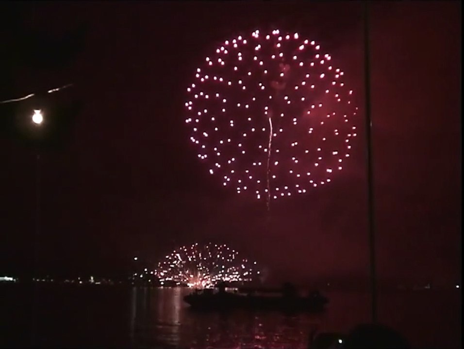 宮島水中花火大会2009　フィナーレ