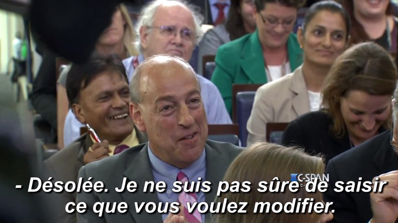 Siri interrompt un journaliste en pleine conférence de presse à la Maison Blanche