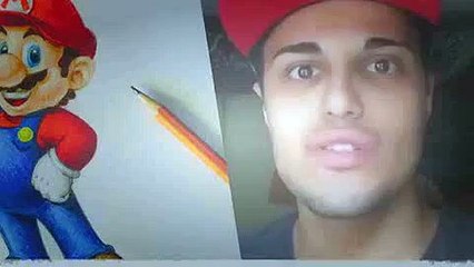 How to draw Yoshi 3D [Nintendo] Drawing Tutorial