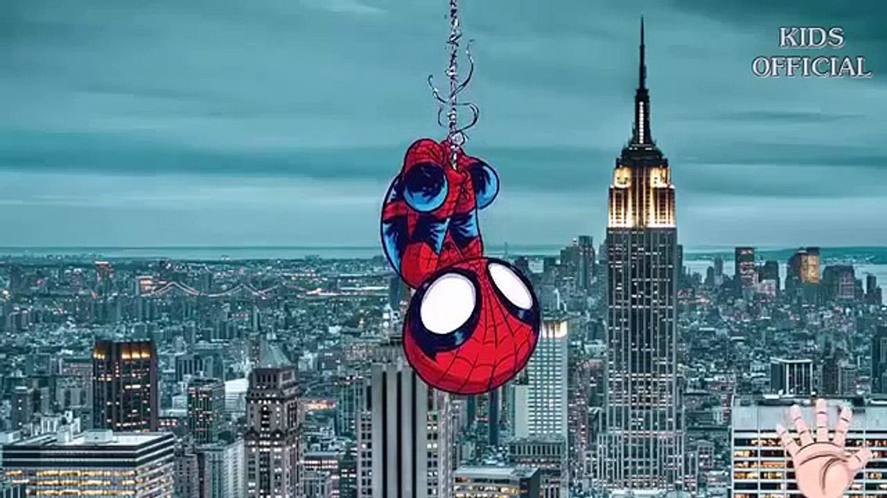 Finger Family Spiderman Nursery Rhymes for Children | Baby song