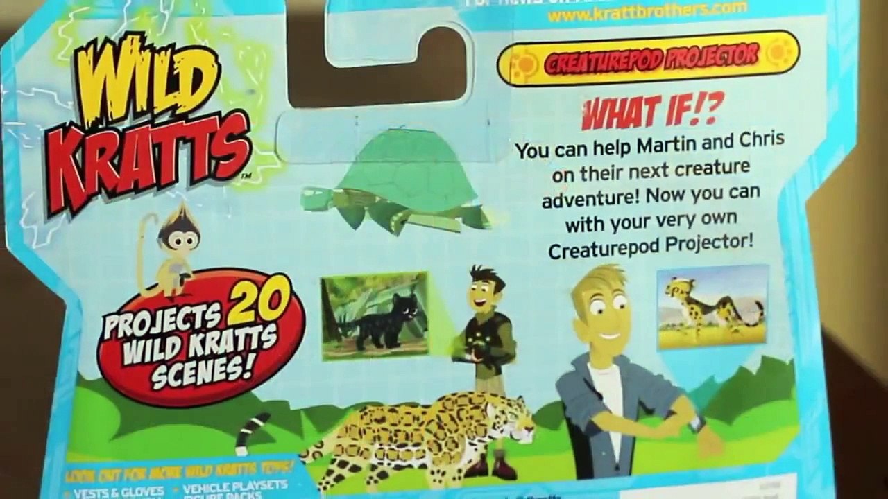 Wild Kratts Creaturepod Projector Sets | PBS KIDS Toys | PBS Parents
