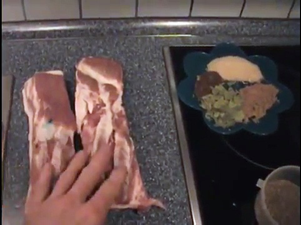 Schinken und Speck Herstellung
