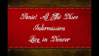 Panic! At The Disco - Intermission (HQ Live in Denver)