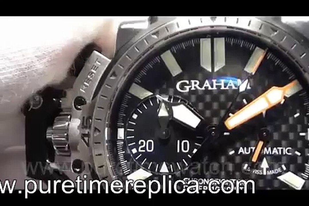 Swiss replica watches replica Graham Chronofighter Oversize Diver Tech Seal V1 sku2393