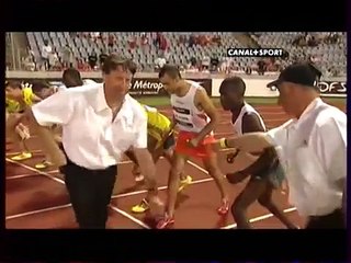 1500m meeting Lille 2009.Beau duel entre Mekhissi et Tahri