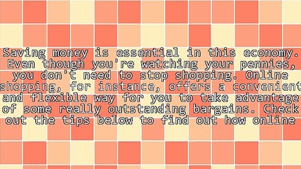 Shopping Online? Here's How To Save Money!