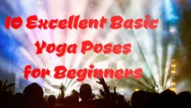 10 Excellent Basic Yoga Poses for Beginners