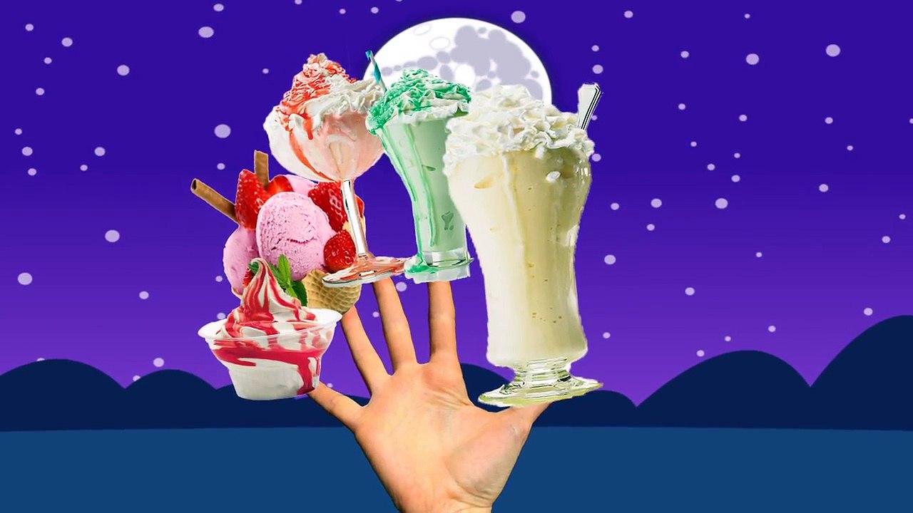 Ice Cream Finger family 3d rhyme | Nursery Children Finger Family song