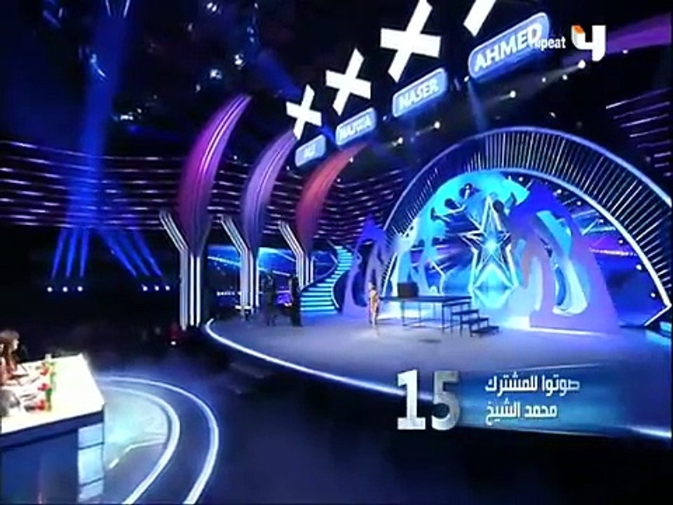 Arabs Got Talent محمد الشيخ فلسطين الحلقات المباشرة‬