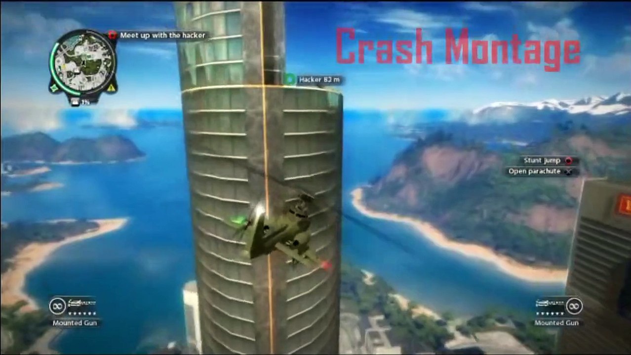 Just Cause 2 - Epic Crash Montage
