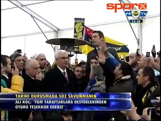 Ali Koç: "Tüm taraftarlara teşekkür ederiz"