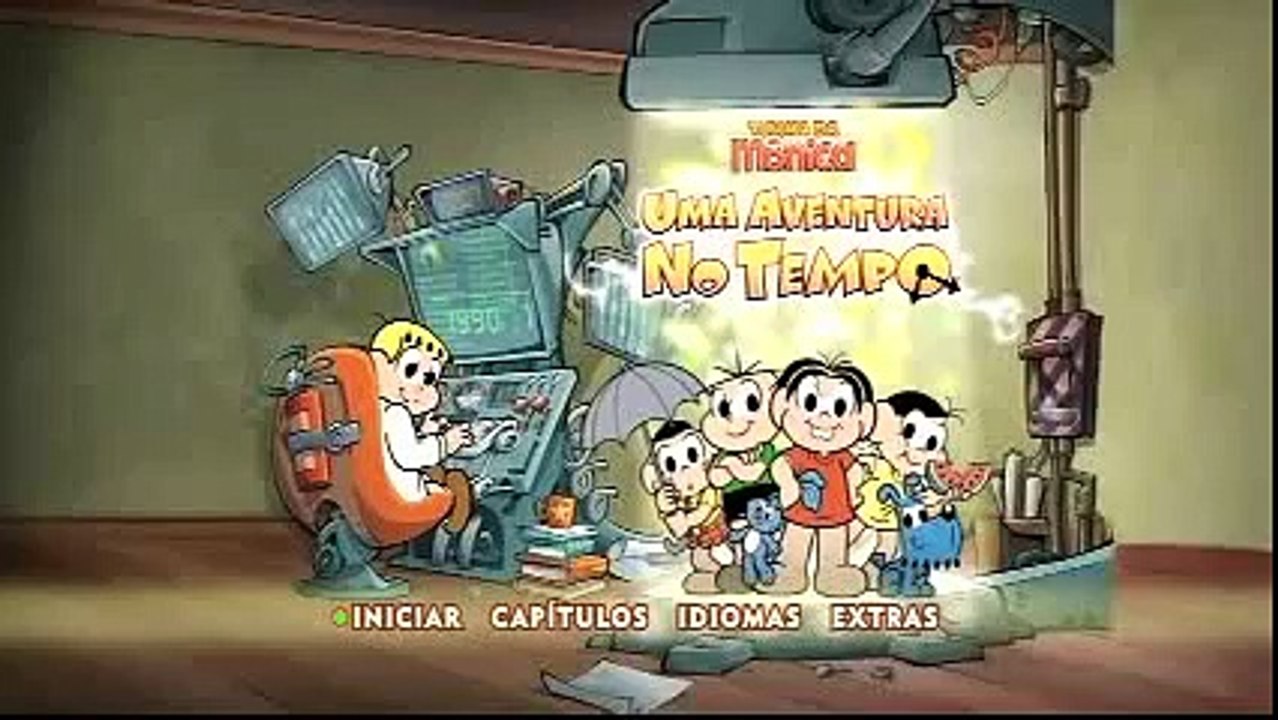 Turma da Monica em "Uma Aventura no Tempo"-jogo