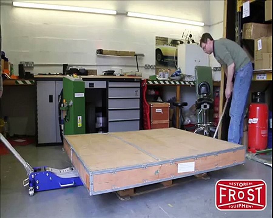 Strongman Clifton 3 Ton Mid Rise Mobile Platform Car Scissor Lift Ramp 240v
