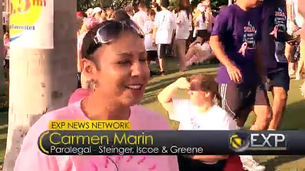 Race for the Cure with team Steinger, Iscoe and Greene