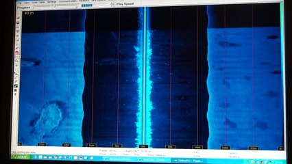 Side imaging Sonar for Wreck and Reef  Easy Id areas of interest hd