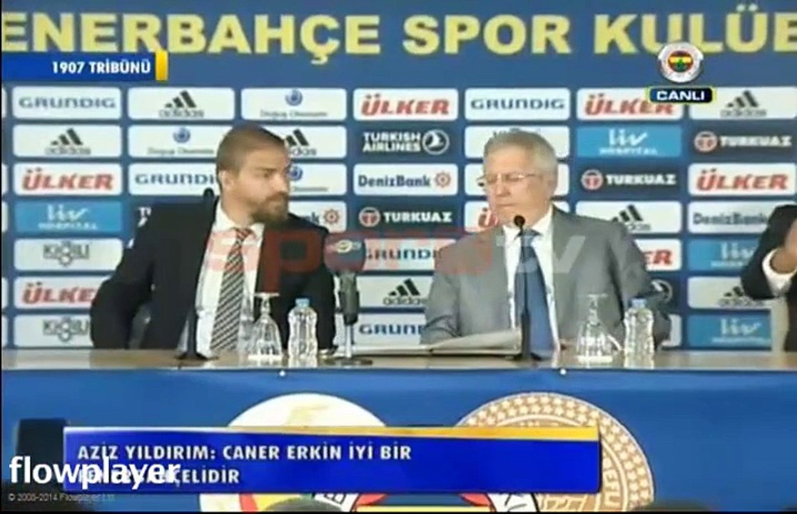 Aziz Yıldırım: "Caner, iyi bir Fenerbahçeli'dir"